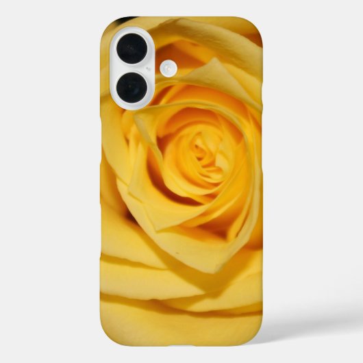 イエローローズペタルiPhoneケース Case-Mate iPhoneケース (裏面)