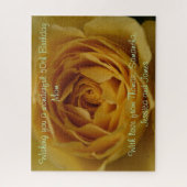 イエローローズペルソナライザブルジグソーパズル ジグソーパズル (縦)