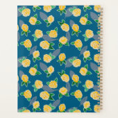 イエローローズボタニカルフローラ プランナー手帳 (裏面)