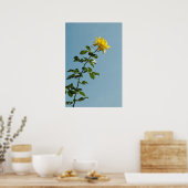 イエローローズポスター ポスター (キッチン)