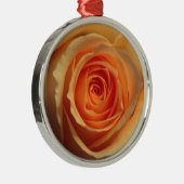イエローローズラウンドオーナメント メタルオーナメント (右)
