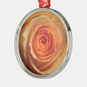 イエローローズラウンドオーナメント メタルオーナメント (左)