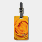 イエローローズラゲッジタグ ラゲッジタグ (正面縦)