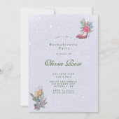 イエローローズレモンバチェロレッテ招待状 (正面)