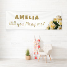 イエローローズロマンチックな提案を私と結婚するか