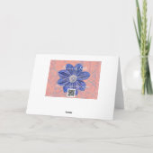 イエローローズ信仰勇気付けられるカード カード (裏面)