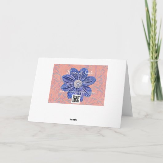 イエローローズ信仰勇気付けられるカード カード (裏面)