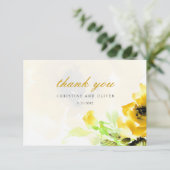 イエローローズ結婚サンキューカード サンキューカード (スタンド正面)