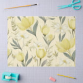 イエローローズ結婚ズティッシュペーパー 薄葉紙 (クラフト)