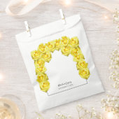 イエローローズ結婚ズ フェイバーバッグ (クリップ留めされた状態)