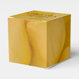 イエローローズ結婚フローラ フェイバーボックス