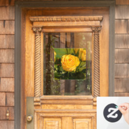 イエローローズ美しい ウィンドウサイン