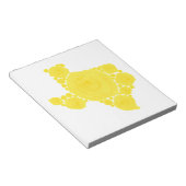 イエローローズ・オブ・テキサス州 ノートパッド (アングル)