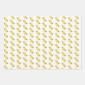 イエローローズ・オブ・テキサス州 ラッピングペーパーシート (正面)