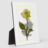 イエローローズ・オブ・フレンドシップ フォトプラーク (側面)