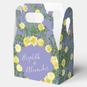 イエローローズ&パープルペリウィンクル結婚ズ フェイバーボックス (オープン)