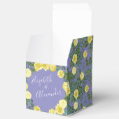 イエローローズ&パープルペリウィンクル結婚ズ フェイバーボックス (オープン)