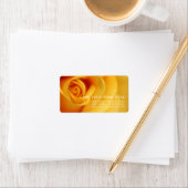 "イエローローズ"フローラ住所 シール (インサイチュ)