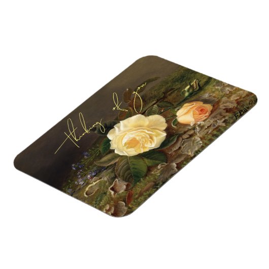 イエローローズ、フローラ マグネット (左側)