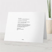 イエローローズ、2004年撮影の写真。 カード (裏面)