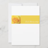 イエローローズ - CP 招待状 (正面)