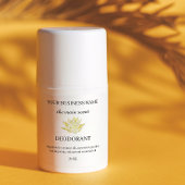 イエローロータスデオドラントシール 長方形シール