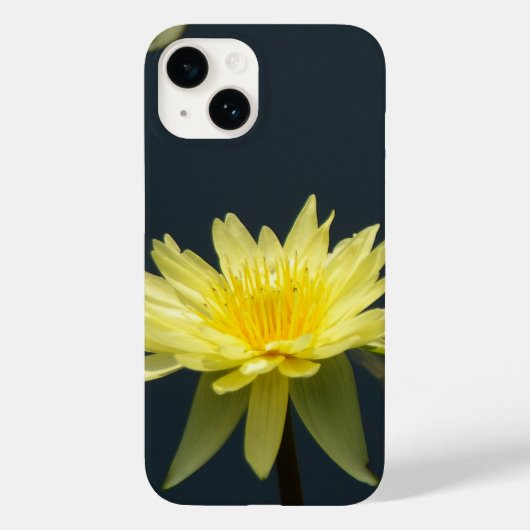 イエローロータス《植物》スイレン Case-Mate iPhoneケース (裏面)