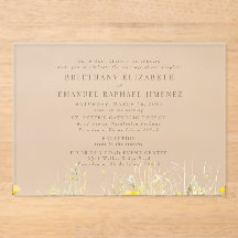 イエローワイルドフラワーブライド親2会場結婚のII