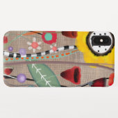 イエローワンダーランドの牧草地のケシ Case-Mate iPhoneケース (裏面(横))