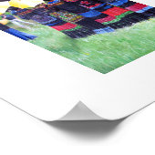 イエロー傘(美しいページェント) ポスター (角)