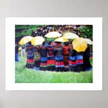 イエロー傘(美しいページェント)