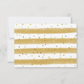 イエロー建築誕生日サンキューカード サンキューカード (裏面)