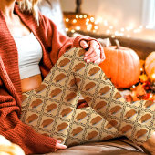 イエロー感謝祭トルコ休日パターン レギンス