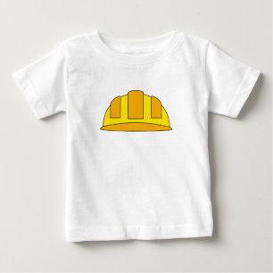 イエロー懸命ハットマンガ ベビーTシャツ