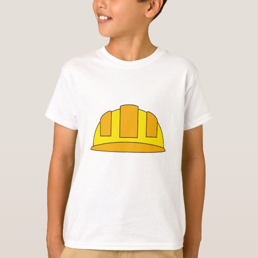 イエロー懸命ハットマンガ Tシャツ (正面)