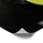 イエロー春ダッフォジル ポスター (角)