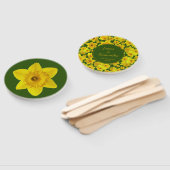 イエロー春ダフォディル結婚-'s ハンドファン (組立なし)