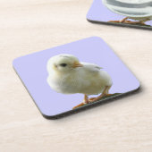 イエロー春ヒヨココースター コースター (左側)