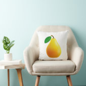 イエロー梨装飾用クッション クッション (椅子)