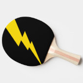 イエロー稲妻ボルト 卓球ラケット (横)