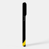 イエロー稲妻ボルト iPhoneケース (右側面)