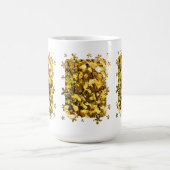 イエロー紅葉コーヒーマグ コーヒーマグカップ (中央)