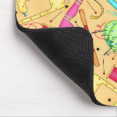 イエロー裁縫マウスパッド マウスパッド (コーナー)