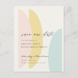 イエロー赤面アクア結婚ブルー救ズの日 ポストカード