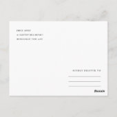 イエロー赤面アクア結婚ブルー救ズの日 ポストカード (裏面)