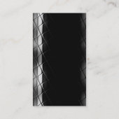 イエロー金ゴールドシルバーグレーモノグラムビジネスカード 名刺 (裏面)