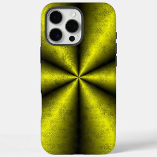 イエロー金ゴールドブラックレインボインレザーオプション iPhone 16 PRO MAXケース