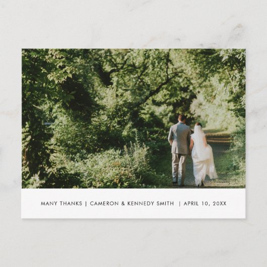 イエロー金ゴールド&アクアマーブルサンキューハガキ ポストカード (正面)