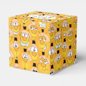 イエロー顔😉絵文字デザイン フェイバーボックス (裏面サイド)