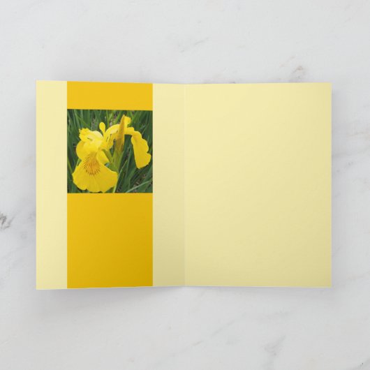 イエロー·イリス カード (内部)